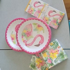 PARTY PLATES, NAPKINS AND COASTERS
